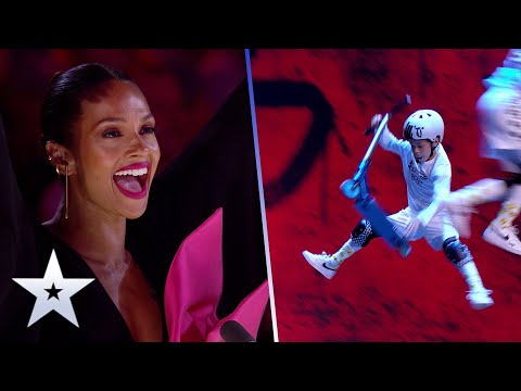 Scooter Boys RAMP UP THE FUN with DARING Stunts | Semi-Finals | BGT 2022