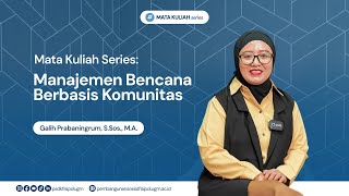 Manajemen Bencana Berbasis Komunitas