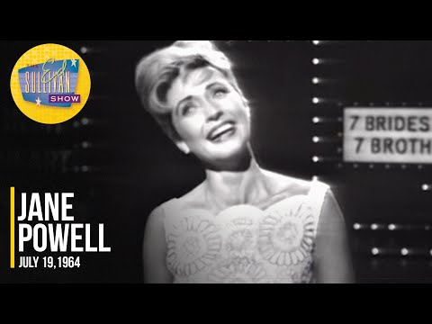 Jane Powell "It's A Most Unusual Day" on The Ed Sullivan Show