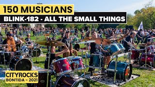 All the small things (BLINK-182) - 150 musicians @CITYROCKS (The biggest rock flashmob in Romania)