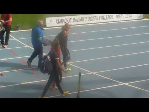 Federica Soldani - Verso la partenza degli 800 metri