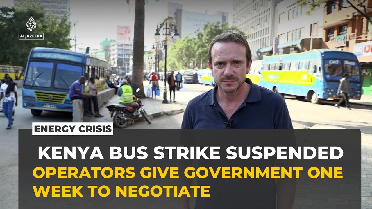 Kenya transport strike suspended as operators demand diesel price cut