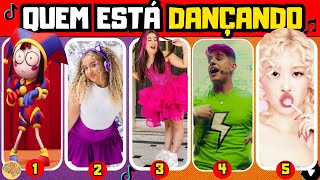 💃🕺ADIVINHE QUEM ESTÁ DANÇANDO🤔🎵- QUIZ MUSICAL - Emilly Vick, Elsa, Ana Castela, Lisa,Luluca 59