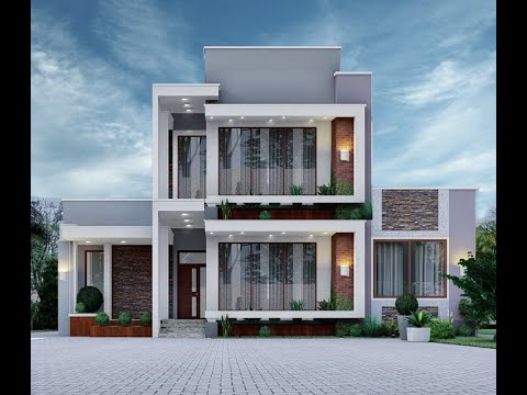 modeling a modern house in blender