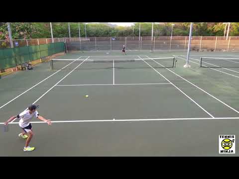 Hobbes Wilstead vs. Sibby Rodi R4 HIGHLIGHTS - UTR Flex League Hawaii (Oct) 2020