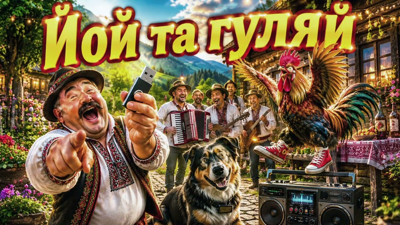 Йой та гуляй — гуцульська жартівлива пісня про наших людей