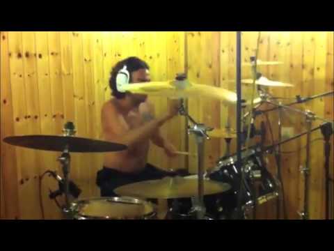 SpermBloodShit - drums recording session July 2013
