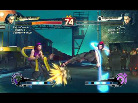 USF4 : Rose (RaichuDemon) vs Rose (M_Taus)
