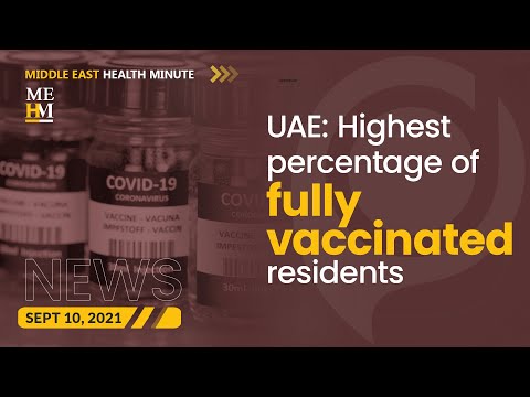 UAE: Highest Percentage of Fully Vaccinated Residents, and More