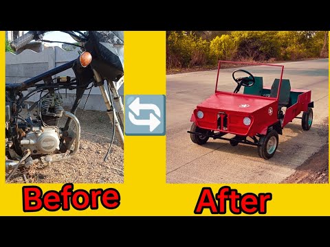How to make Home made mini jeep.. TecH Amazing