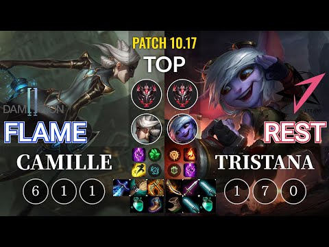 DWG Flame Camille vs JT Rest Tristana Top - KR Patch 10.17