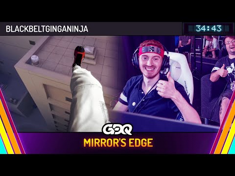 Mirror's Edge by Blackbeltginganinja in 34:43 - Summer Games Done Quick 2024