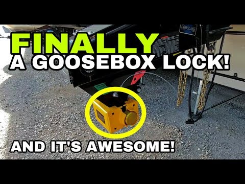 Finally a Reese Goosebox Lock!  And it's sweet!  Fort Knox Locks! Abloy Cylinder