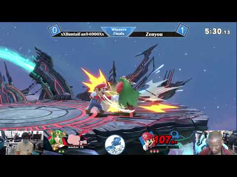 GSS #8 - Prism | xXBuntaiFan94000Xx (Palutena, Richter) vs Zenyou (Mario) Winners Finals