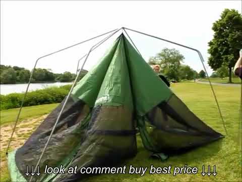 Aufbau Eureka Hexagon Screenhouse Pavillon