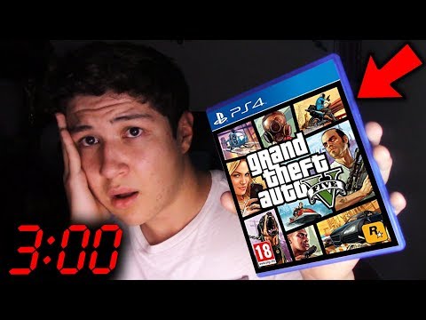 NUNCA JUEGUES GTA V A LAS 3:00 AM - CREEPYPASTA GRAND THEFT AUTO 5