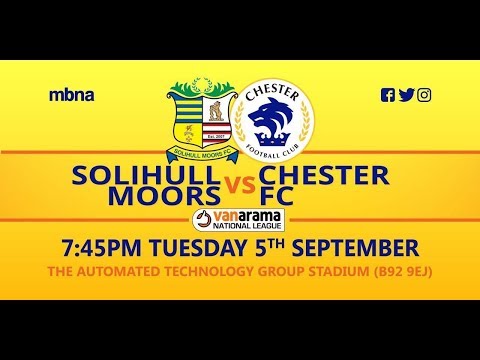Solihull Moors v Chester FC- 05/09/17