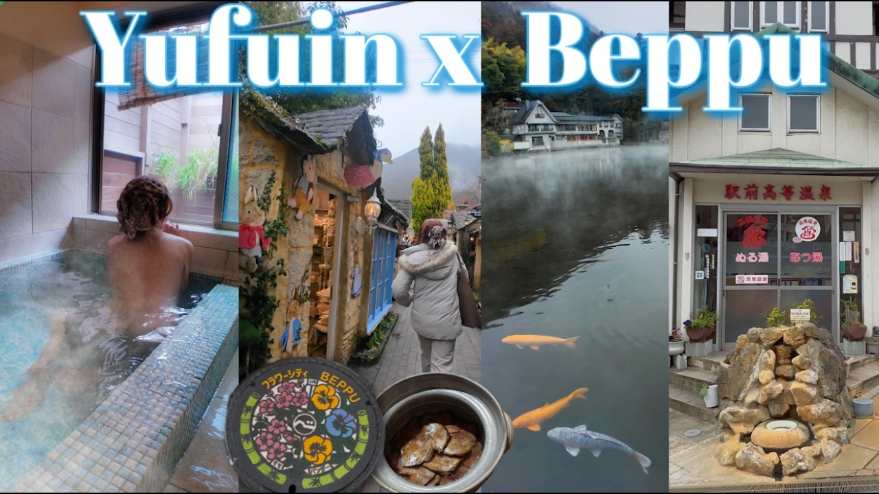 These Places are underrated!🥲♨️ Exploring Yufuin and Beppu🇯🇵