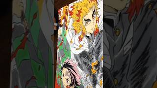 胸熱！煉獄さんと炭治郎が共に戦う世界線🔥