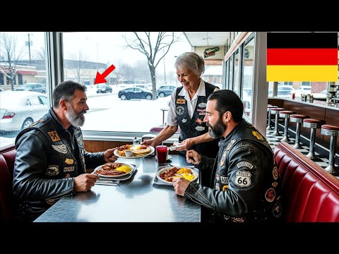 Alte Dame rettet Biker im Schneesturm | Was dann passiert, überrascht alle