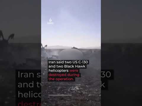 Video released by Iranian police was said to show Iranian forces firing at an aircraft over Isfahan