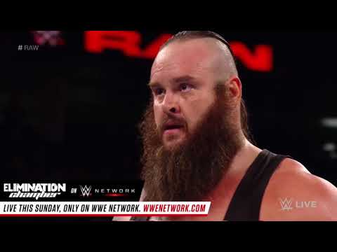 Braun Strowman Vs Local Competitors - 4 on 1 Handicap Match (Raw Feb-06-2017)