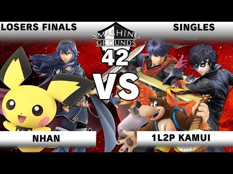 Smashing Grounds 41 Losers Finals - Nhan [Lucina, Pichu] v 1L2P Kamui [Joker, Ike, Banjo]