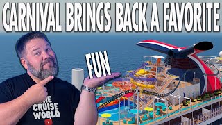 CARNIVAL CRUISE LINE IS BRINGING BACK A FAVORITE + VIRGIN VOYAGES HAS TICKED US OFF!