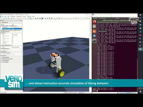 Virtual Hardware in the Loop - Co-Simulation of Robot Dynamics and Hardware Emulation