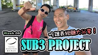 [心得] SUB3計畫第六週，吃課表經驗大分享!