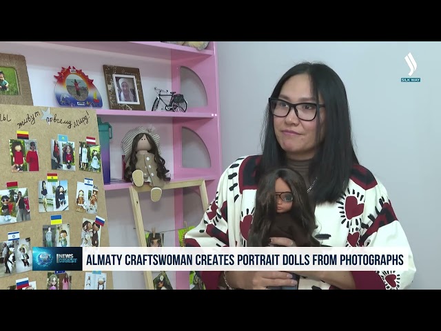 Портретные куклы по фотографиям создает алматинская мастерица