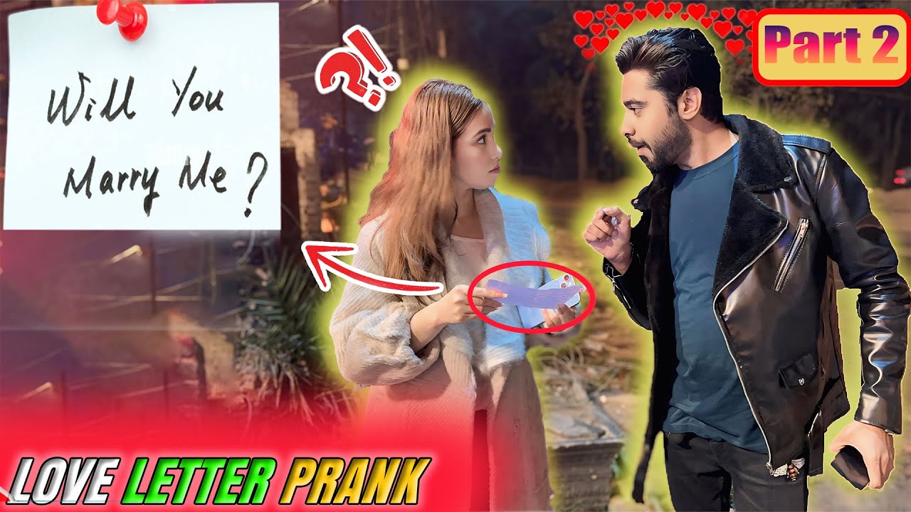 D0UBLE MEANING LOVE LETTER PRANK || BY AJ-Ahsan || Part 2
