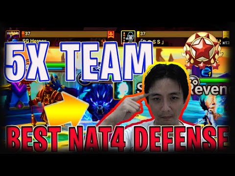 HITTING 5x BEST NAT4 META DEFENSE KHMUN VIGOR IRIS From BOSS - Summoners War Indonesia