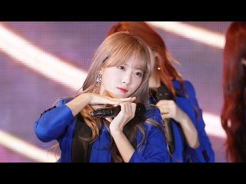 181013 우주소녀 루다 부탁해 @올패밀리뮤직페스티벌 4k 직캠 by rain drop
