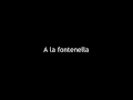 A Minstrel's Music - A la fontenella