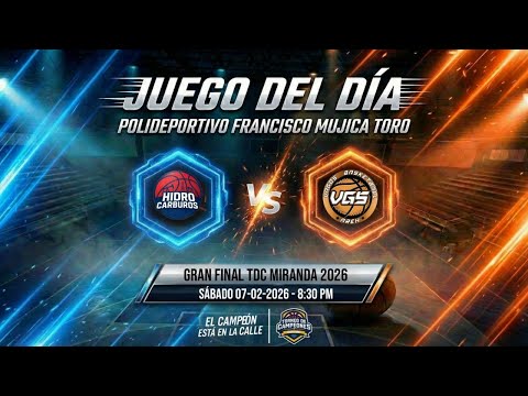 TORNEO DC MIRANDA 2026  HIDRO VS VS VAGOS . GRAN FINAL #elcampeonestaenlacalle
