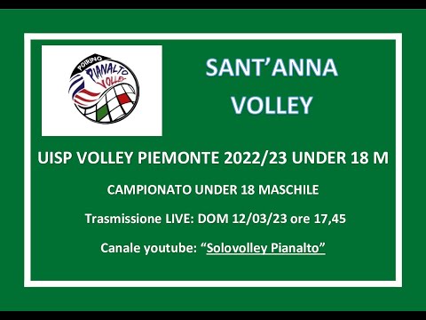 PIANALTO U18M Poirino - SANT'ANNA VOLLEY _ UISP VOLLEY PIEMOTE 2022/23 UNDER 18 MASCHILE