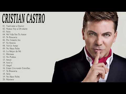 Cristian Castro Sus Mejores Baladas Romanticas Canciones - Cristian Castro 30 Exitos Inolvidables