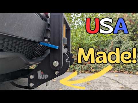 USA Made Bike Rack - Is It Worth it? || 1UP Quik Rack Review
