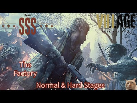 Resident Evil Village Ethan The Factory Normal & Hard Stages SSS Rank