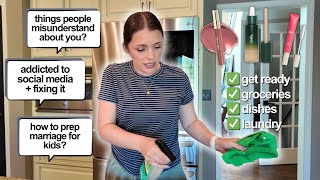 Chores & Chats 🏡💭 Let's be productive + chat! Misunderstood, social media issues, marriage + kids