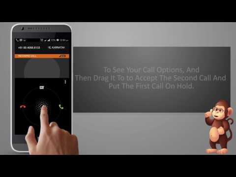 How To Switch Between Calls ON  smart phones user guide support