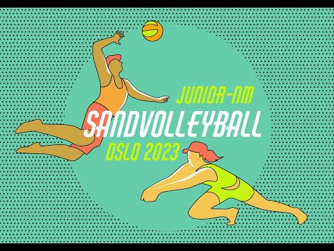 Finaledag i junior-NM sandvolleyball 2023