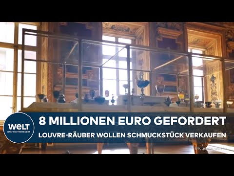 Video Thumbnail: LOUVRE-RAUB: Schmuckstück nach Überfall angeboten – Räuber fordern acht Millionen Euro!