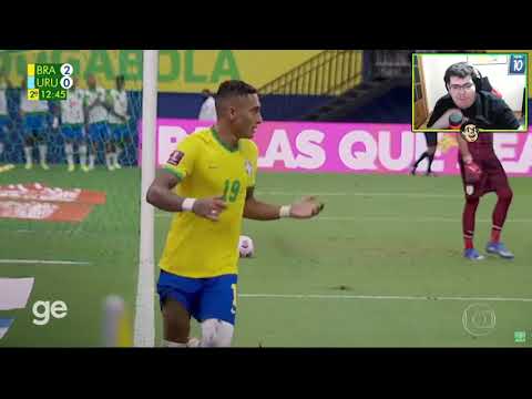 CASIMIRO REAGE A BRASIL 4X1 URUGUAI E CRAVA "SOMOS HEXA!"