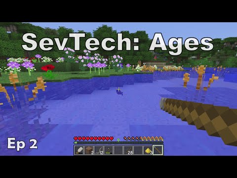 Minecraft Sevtech:Ages Survival Series Ep 2