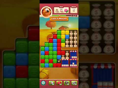 Toon Blast Level 1794 No Boosters Series