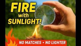 I Tried Making Fire With the Sun and THIS Happened!