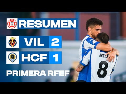 📺 𝗥𝗘𝗦𝗨𝗠𝗘𝗡 | Villarreal B 2️⃣➖1️⃣ Hércules CF | #MachoHércules 💙🤍