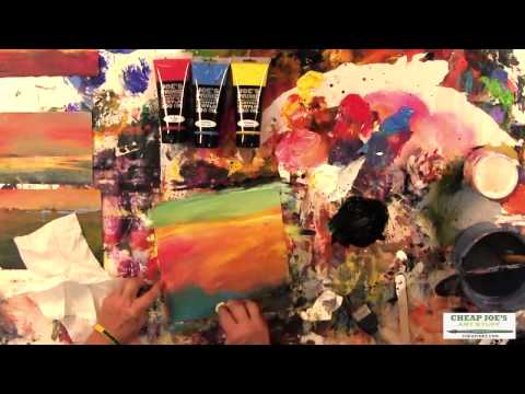 How To Paint a Landscape Quick and Easy with Robert Burridge